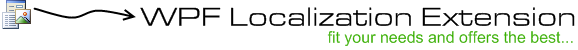 WPF Localization Extension